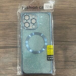 Fashion Case for iPhone 15 Pro Max - Glitter Blue